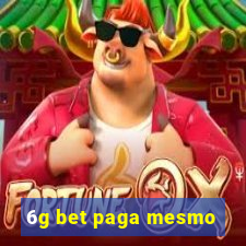 6g bet paga mesmo